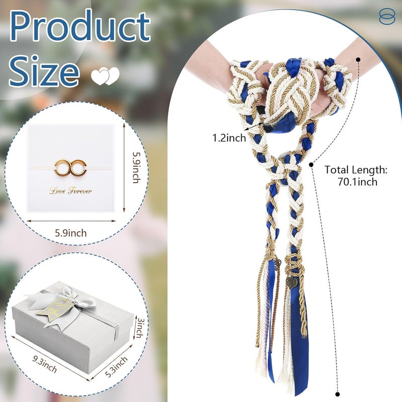 ReliThick Wedding Lasso Handfasting Cord for Wedding Ceremony Rustic Lasso Lazos Cord Traditional Catholic - Image 2
